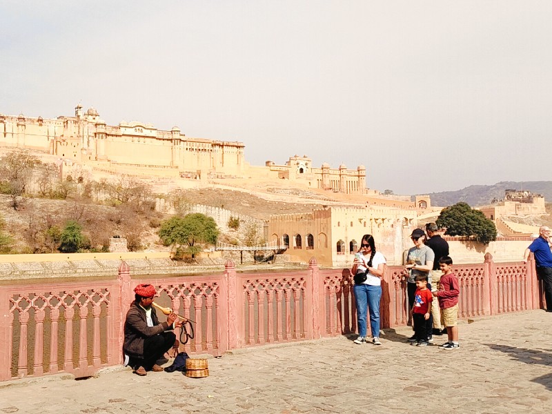 Golden triangle tour Amer Fort